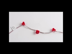 Quảng trường 12mm Pixel LED DMX512 RGB Full Color 12mm 0.3w DC12V LED Pixel Light