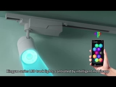 360 Đèn đường LED có thể điều chỉnh Đèn đường LED có thể di chuyển Thể nhôm theo phong cách châu Á hiện đại cho các cửa hàng trong nhà Quán ăn