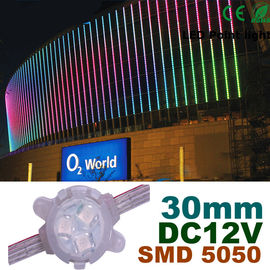 30mm DC12V RGB LED Pixel Module Màu Đầy đủ cho Trang trí Tòa nhà