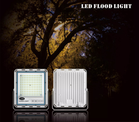 AC 110V 220V Đèn pha LED ngoài trời IP65 Ống kính PC bằng nhôm đúc chống thấm nước