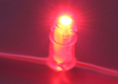 Bảng hiệu quảng cáo Đèn LED dây 0,15w Chống thấm nước 9mm Màu đỏ