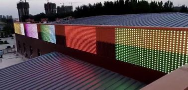 1 mét nhôm hồ sơ Led Pixel Đèn ngoài trời Thiết kế dự án chiếu sáng tòa nhà