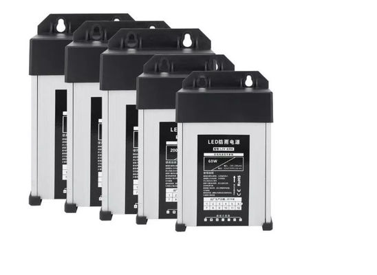 Waterproof IP LED Power Supply with 12V/24V Output for Various Applications