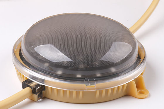 100mm 24V IP67 Waterproof LED Point Light with 180° Beam Angle and UV Resistant PC Material