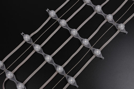 Customized Mesh LED Screen Waterproof IP67 RGB Outdoor Video Display