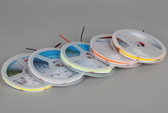 DC24V 14W Super Bright Led Strip Light 10mm Cob Tape Single Color