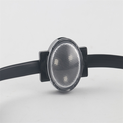 Transparent Mask LED Point Light Single Color 0.6w 12v 30000H Life Span SMD3535