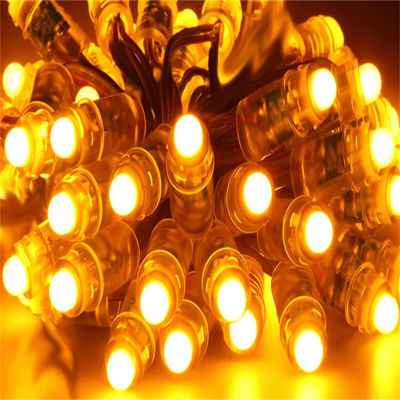 Single Color Led Pixel Light 0.12W DC IP67 F5 Outdoor Waterproof DC12V 9mm Led Light