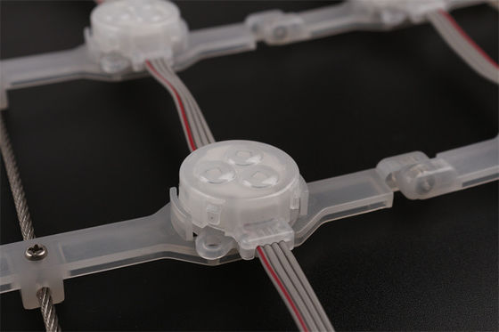 IP65 RGB 30mm LED Mesh Screen Outdoor Waterproof Advertisement Display LED Grid Screen