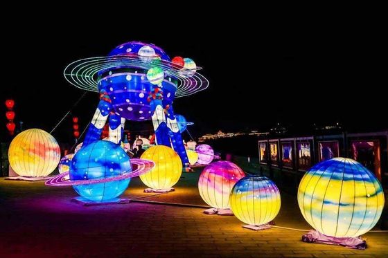 MIRACLE BEAN 63mm RGB IP67 12V 2W Outside Electric Motorcycle Children's Led Light Amusement Park Rides Crazy Racing Ki