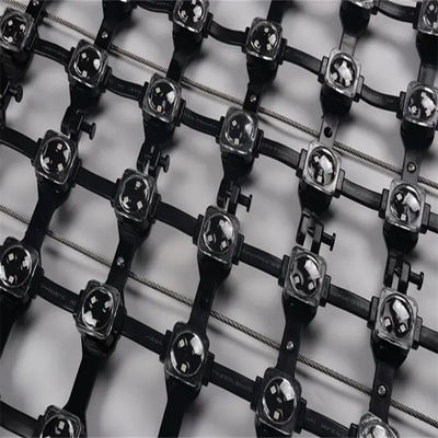 Outdoor LED Mesh Display Screen Full Color P50 DC12V 25MM RGB 1000mm*1000mm Panel Size