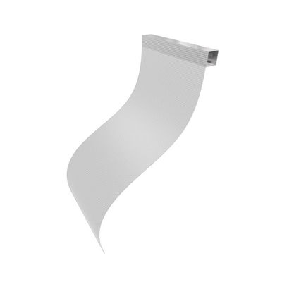 led transparent film screen Flexible LED display screen adhesive on glass adve for shop mall windows Advertising screen