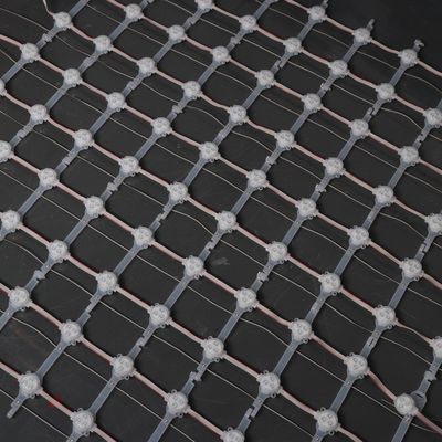 Soft Flexible LED Mesh Transparent Display Screen Full Color for Outdoor Advertising