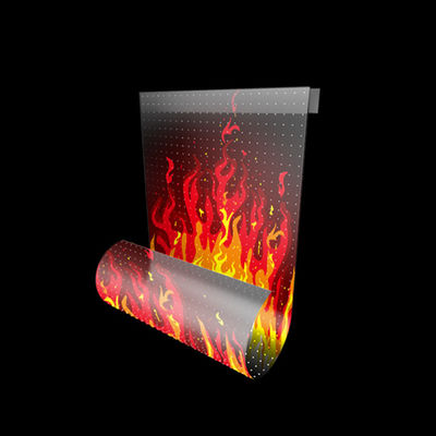 Customizable OLED Transparent Advertising Screen P16 DC5V 16bit WE2121 RGB LED for Indoor