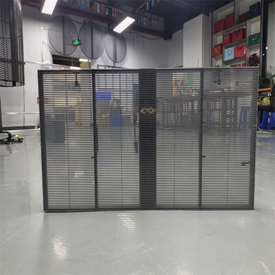 High Brightness P3.91-7.8 Transparent LED Grille Screen for Indoor & Outdoor Advertising Display
