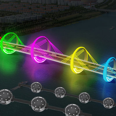 Permanent Holiday Christmas RGB Holiday Lighting for Decor Point Lights with Profile DC24V SMD3535 LED Light Source IP67