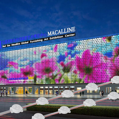 Chất lượng  Smart LED Point Light Source DC12V 30mm IP67 Pixel Dot Waterproof RGB Facade Lighting Event Stage PC Body nhà máy