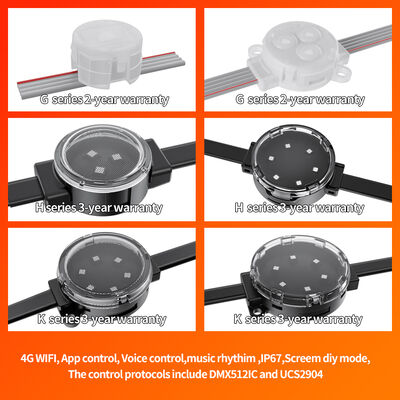 IP67 Waterproof 40mm LED Point Light with 120 Degree Beam Angle and SMD3535 Epistar Lamp Beads