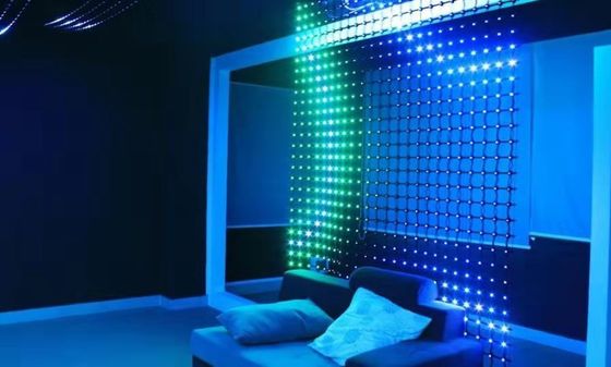 Outdoor Full Color DMX512 SMD3535 Point Light Source Video Wall for Advertising Display