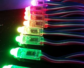 Đèn LED Pixel Đèn Pixel đầy đủ màu DC5V DC5V 12mm ngoài trời với Điều khiển DMX512