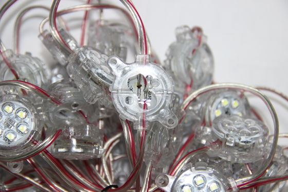 White 30mm LED Pixel Light DC24V IP67 CE Passed 30000H Lifespan