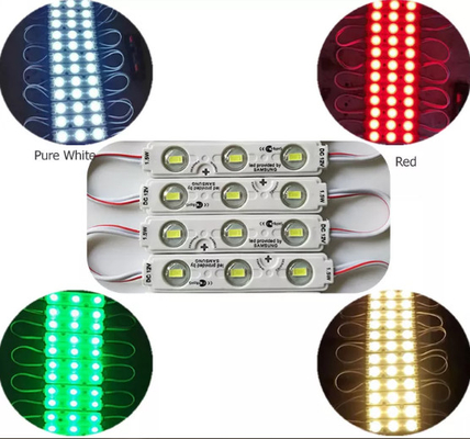 Dây mô-đun LED DC 12V 1.5W Chống thấm nước 3 LEDS IP65 SMD 5730 Mô-đun LED cho hộp đèn biển hiệu