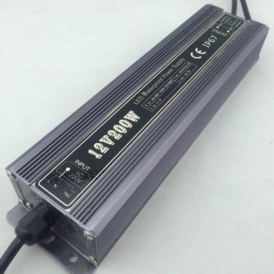 Nguồn cung cấp điện Led với đèn LED LPV200W 200-240vac Điện áp đầu ra 12v 24v 36v 48v 190*49*34mm