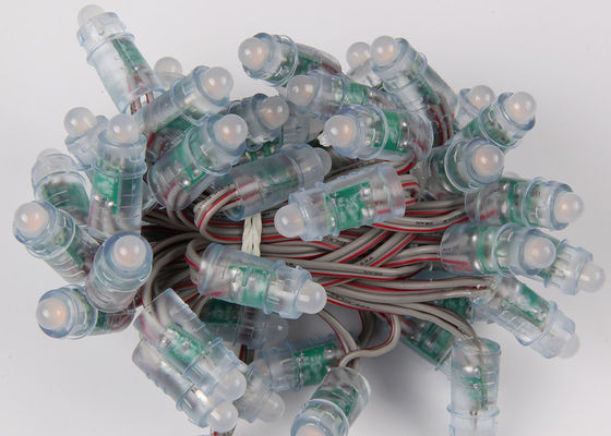 DC5V 0.3w Outdoor Epistar Chip Rgb 12mm Led Pixel Strings light IP67 sign