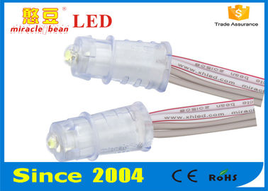 Bên ngoài màu đơn Trắng 0,15 Watt 9mm đèn LED Pixel, 30000 giờ Tuổi thọ