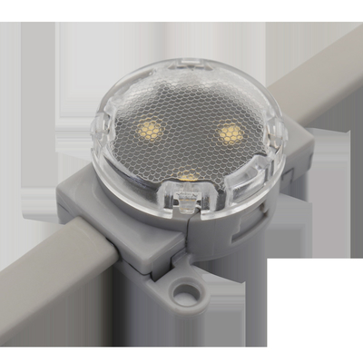 Đèn LED điểm IP67 tùy chỉnh 0,6W 12V 30mm SMD3535 Màu đơn ngoài trời