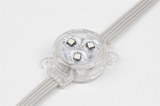 Đèn LED điểm IP67 chống nước ngoài trời DC12V 0,75W 30 mm Màu đơn SMD3535