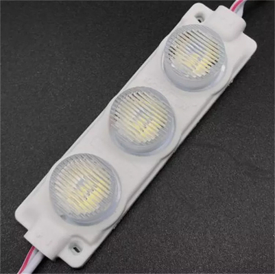 Mô-đun đèn LED Miracle Bean Chống nước 75 * 20MM IP65 0,6W SMD2835 DC12V RGB Flash