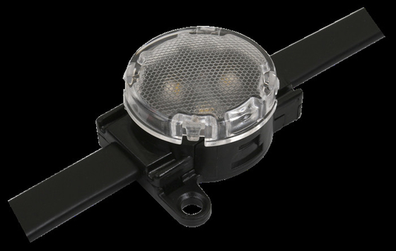 DMX512 IP67 Đèn LED điểm chống nước thông minh RGB DC24V 0,75W 30 mm SMD3535