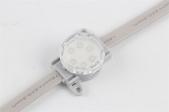 Đèn LED điểm RGB chống nước ngoài trời OEM SMD3535 IP67 30mm DMX512 DC24V 1.5W