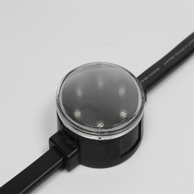 Chống nước ngoài trời IP67 1.5W RGB DMX 512 Smd3535 DC24V Đèn LED điểm 50mm