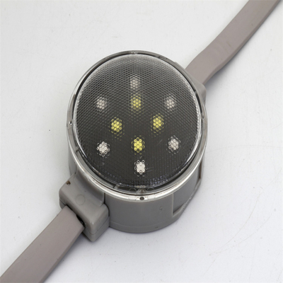 Trang trí ngoài trời 2W Smd3535 DMX512 DC24V Đèn LED điểm 50mm IP67 RGBW