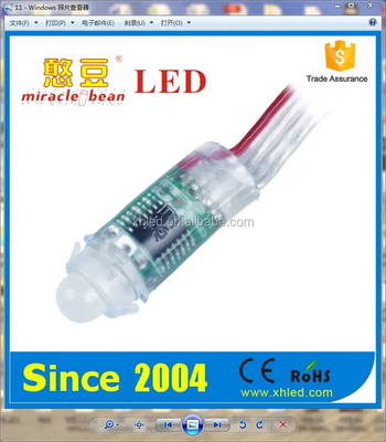 Đèn LED pixel chống nước DC5V 12 mm Đèn LED Pixel RGB WS28110.3W với chất lượng chuyên nghiệp