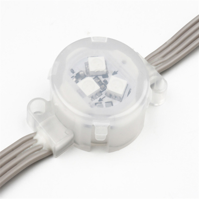 Đèn LED điểm Smd5050 DC12V 30 mm DMX512 RGBW chống nước IP67 0,75W