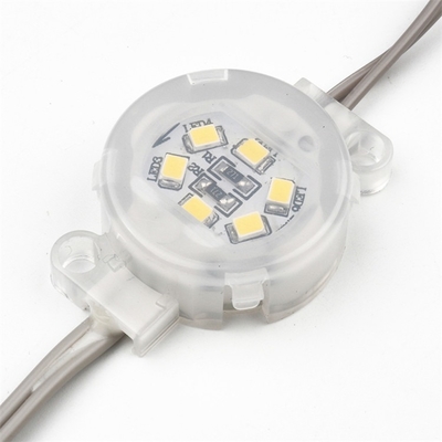 0,5W Smd2835 DC12V 30 mm Đèn LED điểm một màu Đèn ngoài trời chống nước IP67