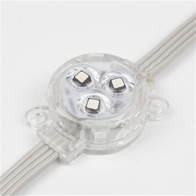 Đèn LED điểm chống nước 30 mm DC12V 0,75W với IP67 RGB SMD3535