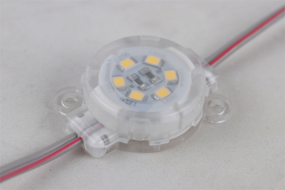 0,6W DC12V Điểm sáng LED một màu Chống nước IP67 30mm