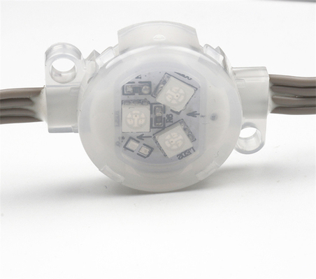 Đèn LED điểm chống nước RGB 30 mm DC12V với đèn LED thần kỳ IP67