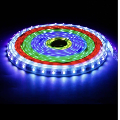 5050 24V IP65 RGB RGBW Đèn LED Dải Dải linh hoạt 60Leds / M Đèn LED công suất cao