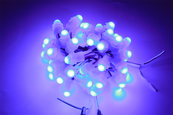 Đường kính 12 mm DMX512 Đèn led Pixel chống nước đủ màu Đèn led DC5V