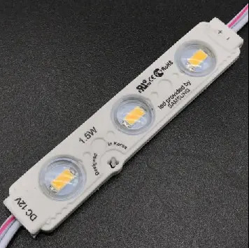 Độ sáng cao 66LM Kiểm soát nước 3 mô-đun ánh sáng LED ngoài trời smd5050 12V Cold White injection Led Module