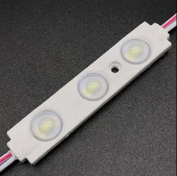 High Brightness 66LM Waterproof 3 LED light modules Outdoor smd5050 12V Cold White injection Led Module