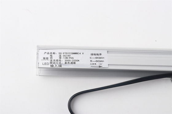 12 Watt DC24V Single Color LED Linear Light  With 120 Degree Viewing Angle