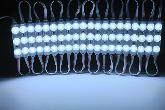Năng lượng cao 12v 3 Light SMD LED Module With Lens Waterproof Ip65 Injection 3030 Led Module Cho đèn