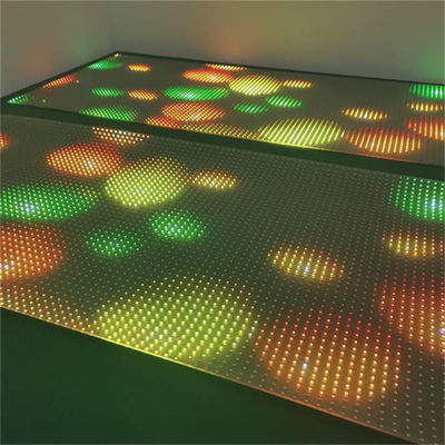 Ultra Thin Flexible DC5V P20 LED Transparent Film Screen SMD2121 Với tuổi thọ 100000h