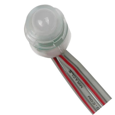 Đèn Pixel LED màu đơn 0.2W DC12V IP67 9mm ngoài trời chống nước Quảng cáo Đèn Pixel